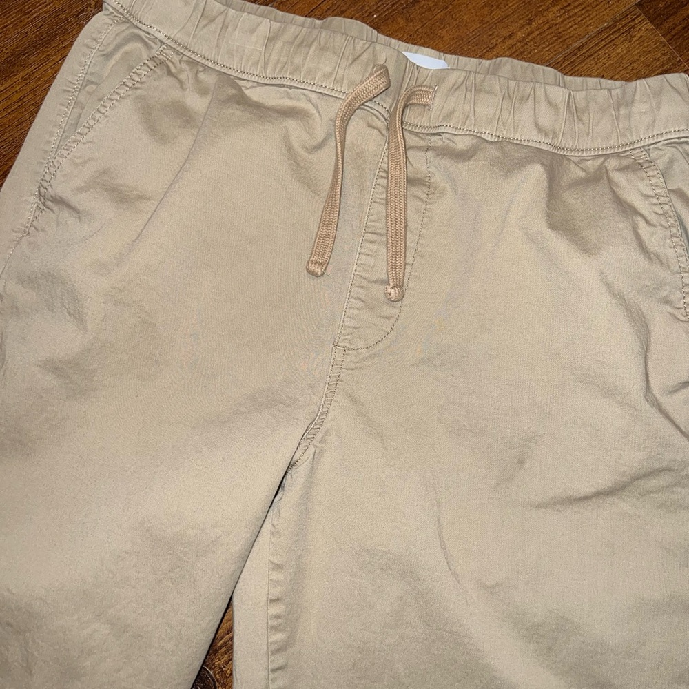 Sonoma Khaki Modern Fit Stretch Tan Cuffed Jogger Pants Size L - Picture 6 of 10